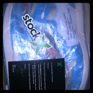 AIR JORDAN 1 X OFF-WHITE UNIVERSITY BLUE